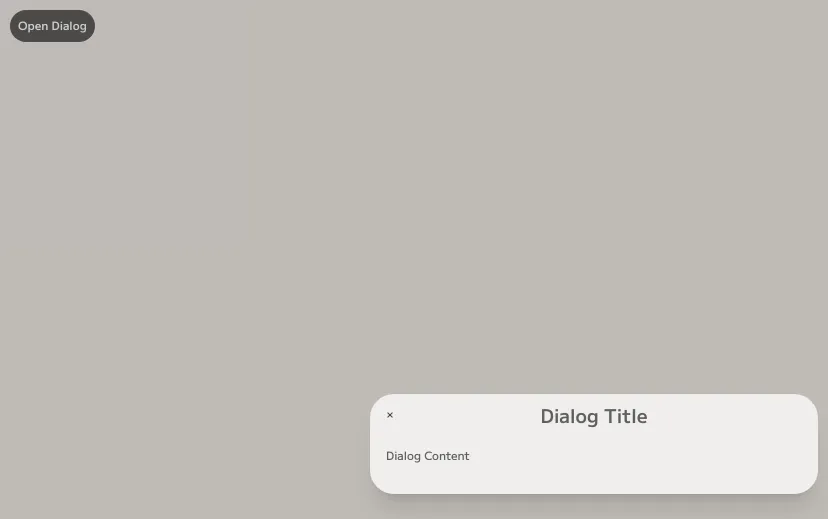 Dialog